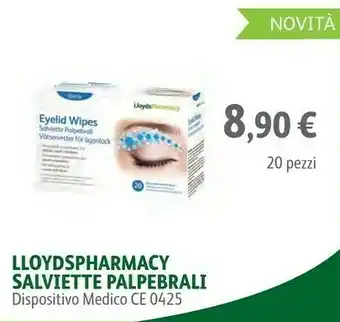 Lloyds Farmacia Lloydspharmacy Salviette Palpebrali 20 Pezzi offerta