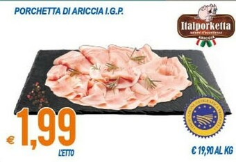 MD Discount Italporketta Porchetta Di Ariccia Igp offerta