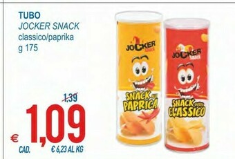 MD Discount Jocker Snack Tubo Classico/Paprika offerta