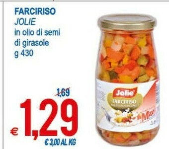 MD Discount Jolie Farciriso In Olio Di Semi Di Girasole offerta