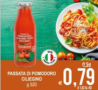 MD Discount Feudorosso Passata Di Pomodoro Ciliegino offerta