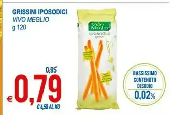 MD Discount Vivo Meglio Grissini Iposodici offerta
