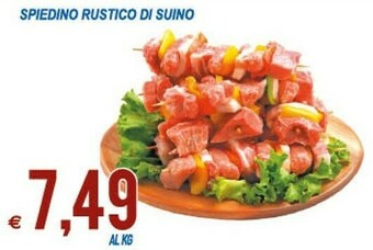 MD Discount Spiedino Rustico Di Suino offerta