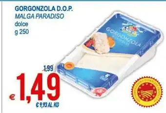 MD Discount Malga Paradiso Gorgonzola Dop Dolce offerta