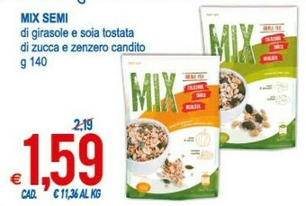 MD Discount Mix Semi Di Girasole E Soia Tostata offerta