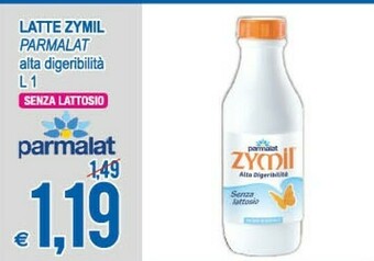 MD Discount Parmalat Zymil Latte Scremato Alta Digeribilità Senza Lattosio UHT 1000 G(ml) offerta