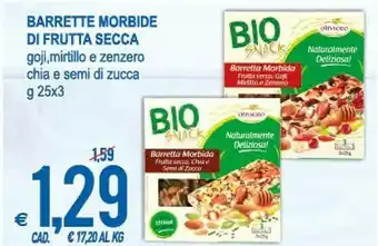 MD Discount Barrette Morbide Di Frutta Secca offerta