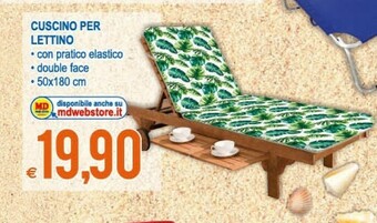 MD Discount Cuscino Per Lettino offerta