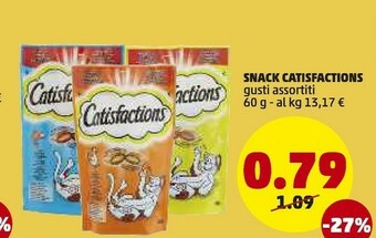 PENNY Catisfactions Snack offerta