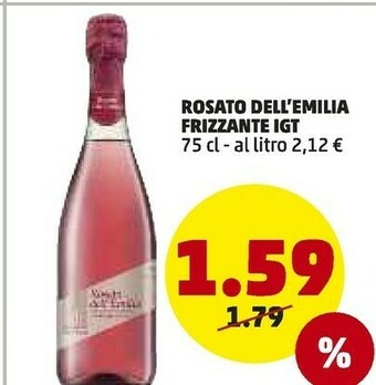 PENNY Rosato Dell'emilia Frizzante Igt offerta