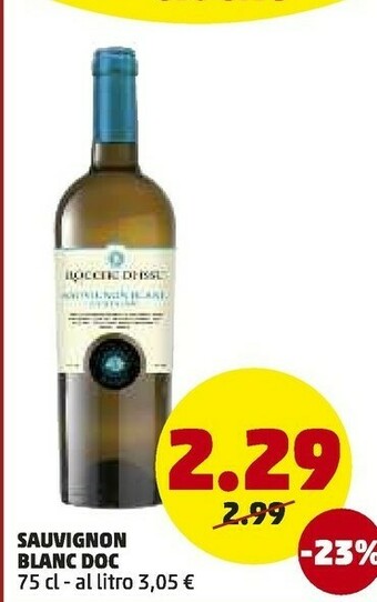 PENNY Blanc Sauvignon Doc offerta
