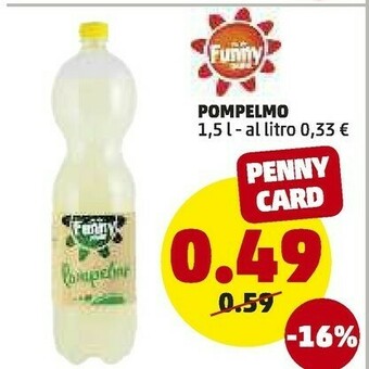 PENNY Funny Drink Pompelmo offerta