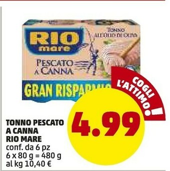 PENNY Rio Mare Tonno Pescato A Canna offerta