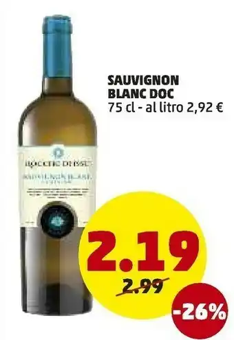 PENNY Sauvignon Blanc Doc offerta