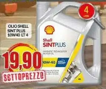 Risparmio Casa Shell Olio Sint Plus 10w40 offerta