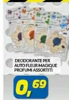 Risparmio Casa Deodorante Per Auto Fleur Magique Profumi offerta