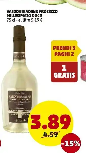 PENNY Millesimato Valdobbiadene Prosecco Millesimato Docg offerta