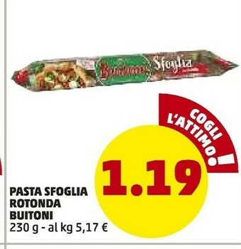 PENNY Buitoni Pasta Sfoglia Rotonda offerta