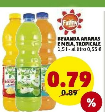 PENNY Funny Bevanda Ananas E Mela offerta