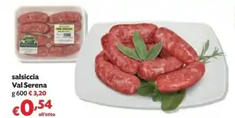Pam Val Serena Salsiccia offerta