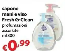 Pam Fresh & Clean Sapone Mani E Viso Profumazioni Assortite offerta