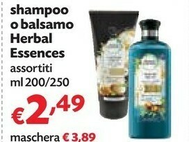 Pam Herbal Essences Shampoo O Balsamo offerta