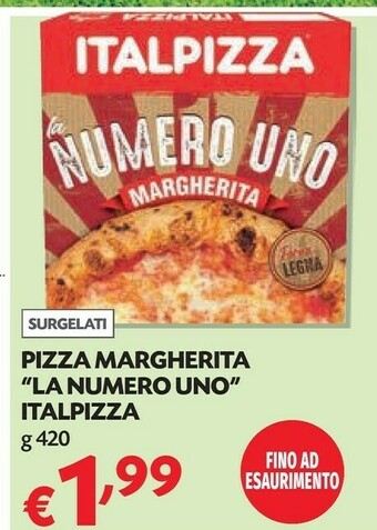 Italpizza Pizza Margherita La Numero Uno