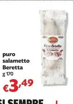 Pam Beretta Salame offerta