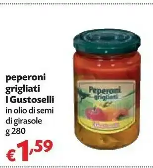 Pam Pam & Panorama Peperoni Grigliati I Gustoselli In Olio Di Semi Di Girasole offerta
