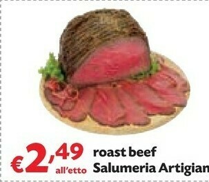 Pam Salumeria Artigiana Roast Beef offerta