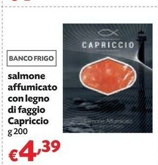 Pam Capriccio Salmone Affumicato Con Legno Di Faggio offerta
