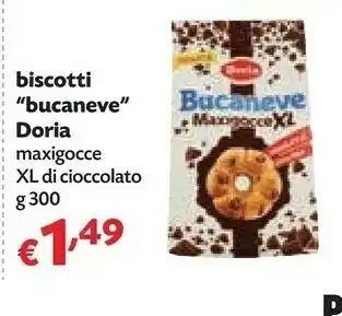 Pam Doria Biscotti Bucaneve Maxigocce offerta