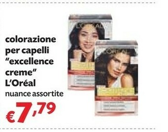 Pam L'oréal Colorazione Per Capelli Excellence Creme Nuance Assortite offerta