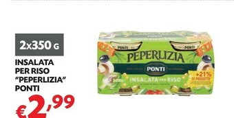 Pam Ponti Insalata Per Riso Light Peperlizia 350 G(ml) offerta