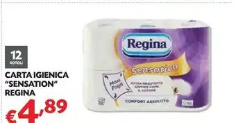 Pam Regina Carta Igienica Sensation offerta