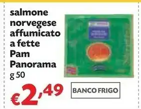 Pam Pam Salmone Norvegese Affumicato A Fette offerta