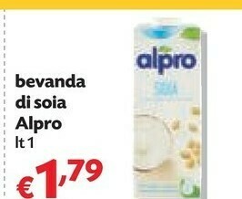 Pam Alpro Bevanda Di Soia offerta