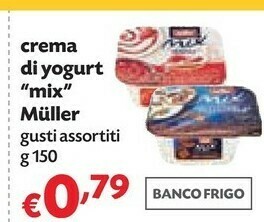 Pam Muller Crema Di Yogurt Mix offerta