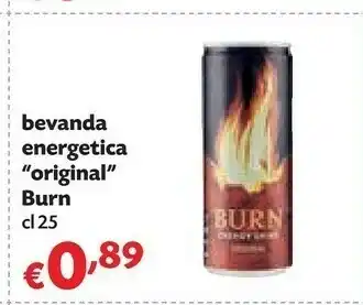 Pam Burn Bevanda Energetica Original offerta