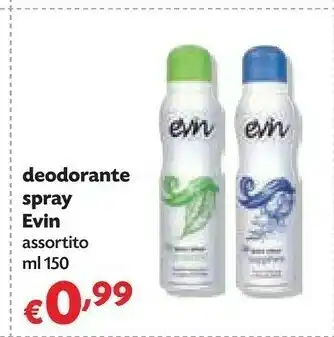 Pam Evin Deodorante Spray Sapphire offerta
