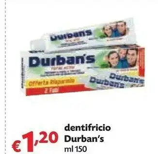 Durban's Dentifricio