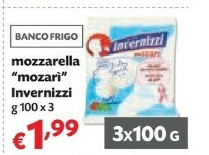 Pam Invernizzi Mozzarella Mozari offerta