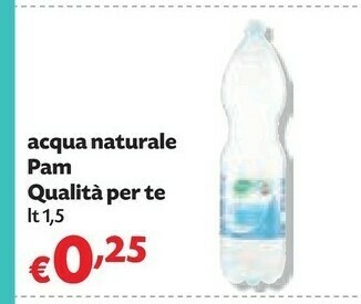 Pam Pam Acqua Naturale offerta