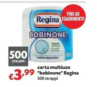 Pam Regina Carta Multiuso Bobinone 500 Strappi offerta