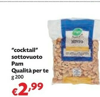 Pam Pam Qualità Per Te Cocktail Sottovuoto offerta