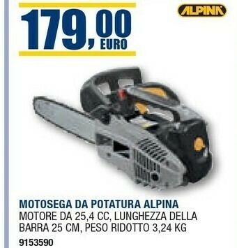 Self Motosega offerta