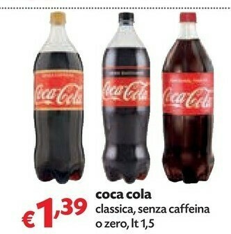 Pam Coca Cola Coca-Cola - Coca-Cola Zero offerta