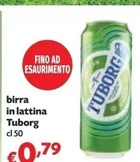 Pam Tuborg Birra 500 G(ml) offerta