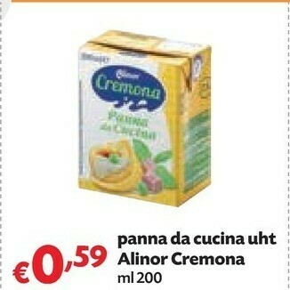 Pam Alinor Panna Da Cucina 200 G(ml) offerta