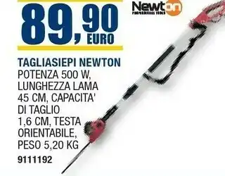 Self Newton Tagliasiepi offerta